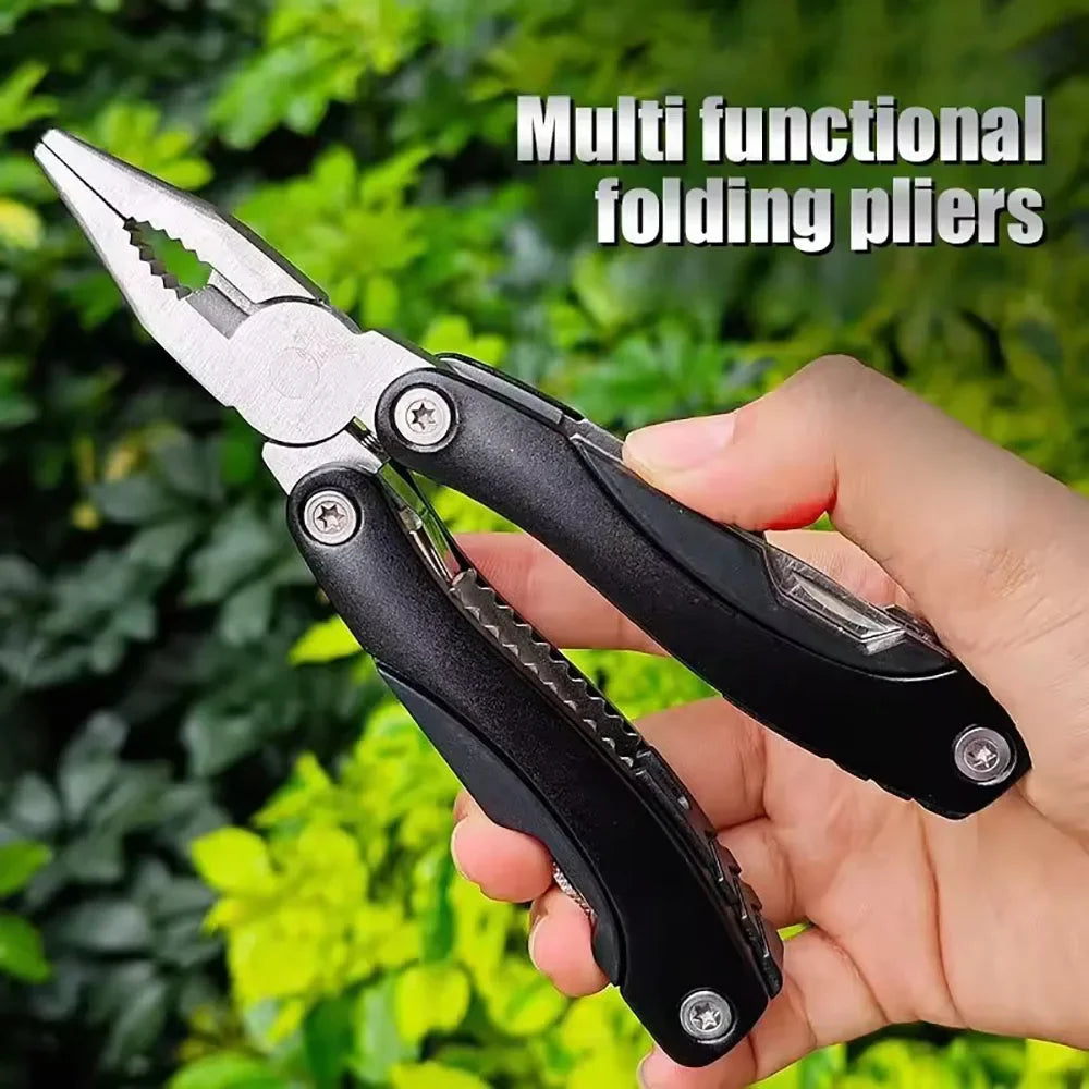 TOTNEND Folding Multi-Tool Pliers – Portable Camping Tool Folding Multi-Tool Richie's