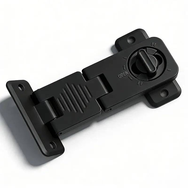 Adhesive Keyless Refrigerator Lock – Baby Proof Fridge & Cabinet Child Safety Lock Richie's Black