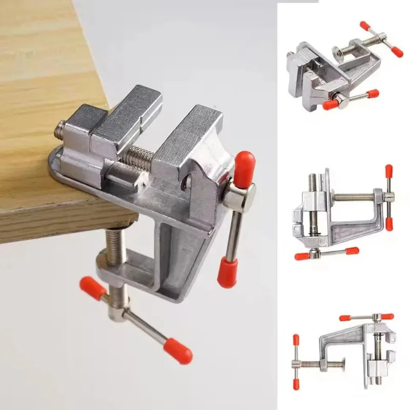 Mini Table Vise Clamp – Stainless Steel DIY Woodworking Fixture Bench Vise Clamp Richie's