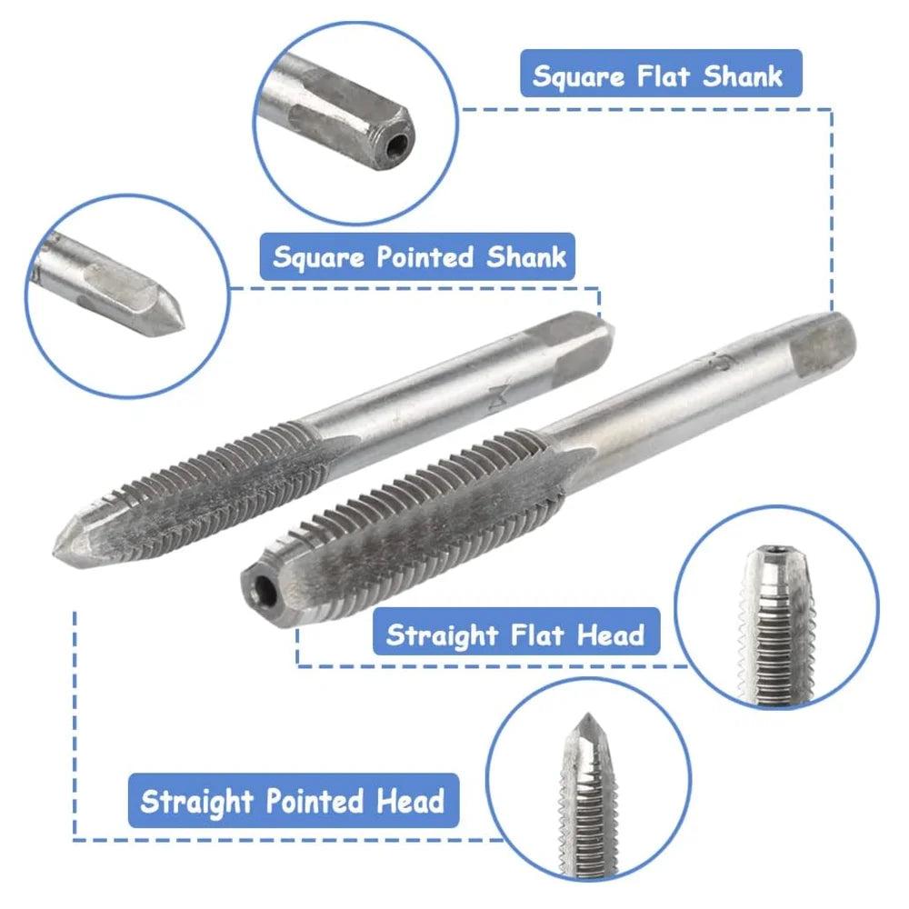 6-Piece T-Handle Tap Wrench Set – Metric Taps M3 M4 M5 M6 M8 Tap Wrench Set Richie's