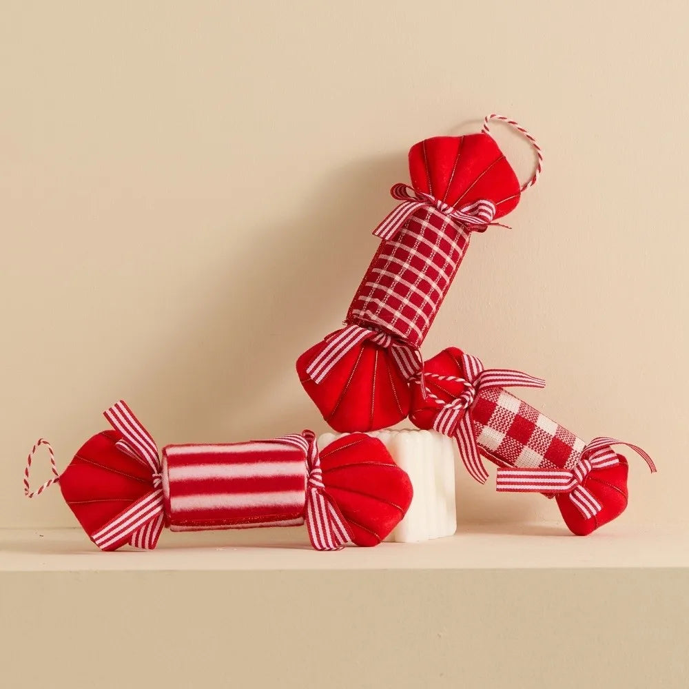 Candy Cane Christmas Ornaments – Striped Xmas Tree Pendants Christmas Ornaments Richie's