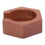 Solid Wood Coffee Filter Holder – Round Polished Storage Coffee Filter Holder Richie's 01