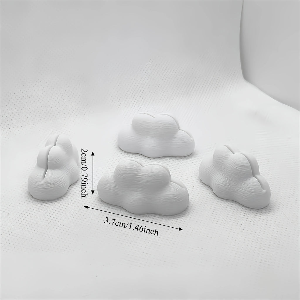4-Pack Cloud Photo Holder Desktop Stand for Cards & Notes Desktop Photo Stand Richie's