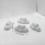 4-Pack Cloud Photo Holder Desktop Stand for Cards & Notes Desktop Photo Stand Richie's