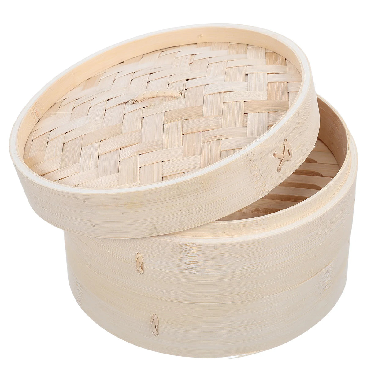 Bamboo Dumpling Steamer Basket 8.27" – Dim Sum & Bun Steamer Bamboo Steamer Basket Richie's Default Title