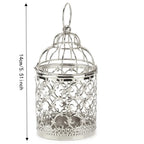 Birdcage Candle Holder Electroplated Hanging Iron Lantern Tealight Candle Holder Lantern Richie's