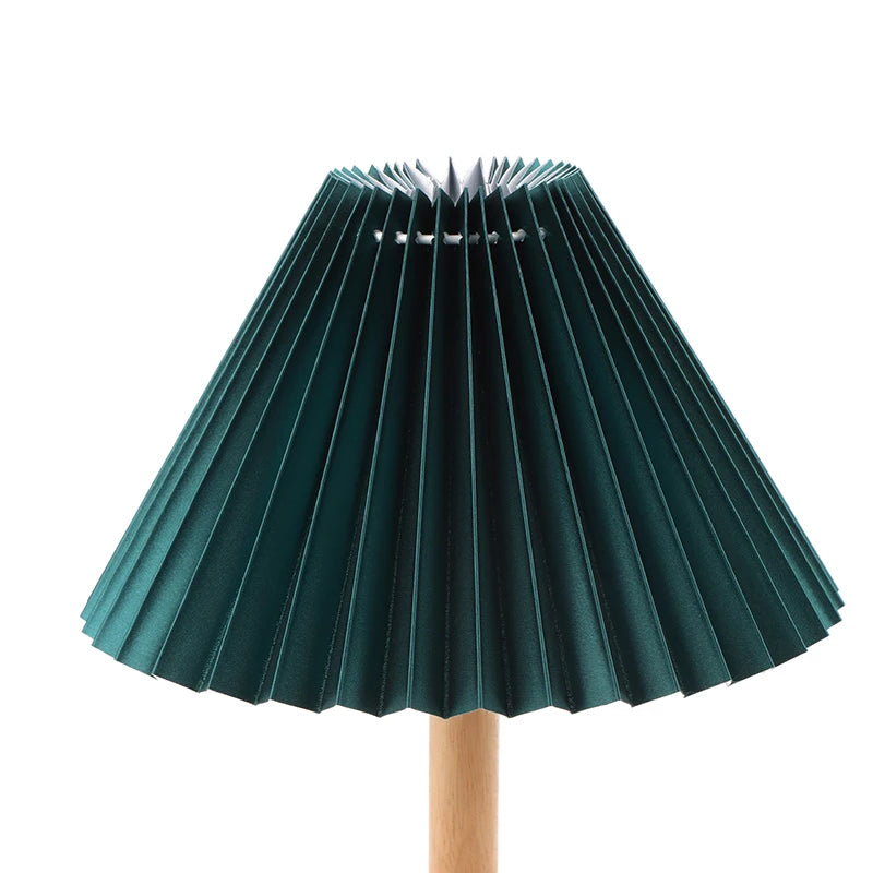 Pleated Fabric Lampshade – Retro DIY Table & Ceiling Lamp Cover Lamp Shade Richie's A1