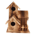 Wooden Birdhouse Outdoor Nesting Box | Platane Wood Garden Outdoor Birdhouse Richie's Wood