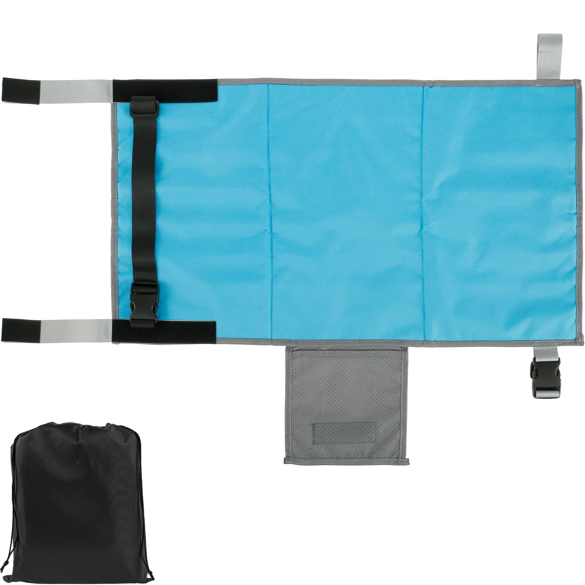 Toddler Airplane Seat Extender & Foot Hammock for Kids Travel Kids Travel Accessory Richie's blue