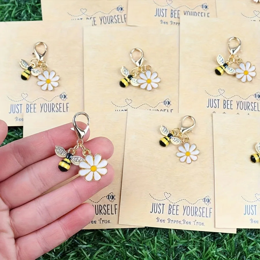 10pc Bee Yourself Encouragement Gift Set – Keychains & Cards Encouragement Gift Set Richie's