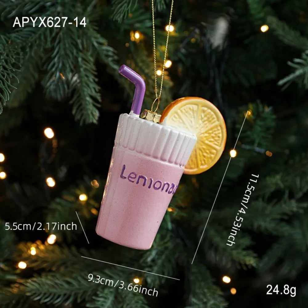 Macaron Christmas Tree Ornaments – Cute DIY Plastic Pendants Christmas Ornaments Richie's 13