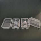 2-Pack Clear 3ml Vial Storage Case for Fridge – 20 Slots Vial Storage Case Richie's