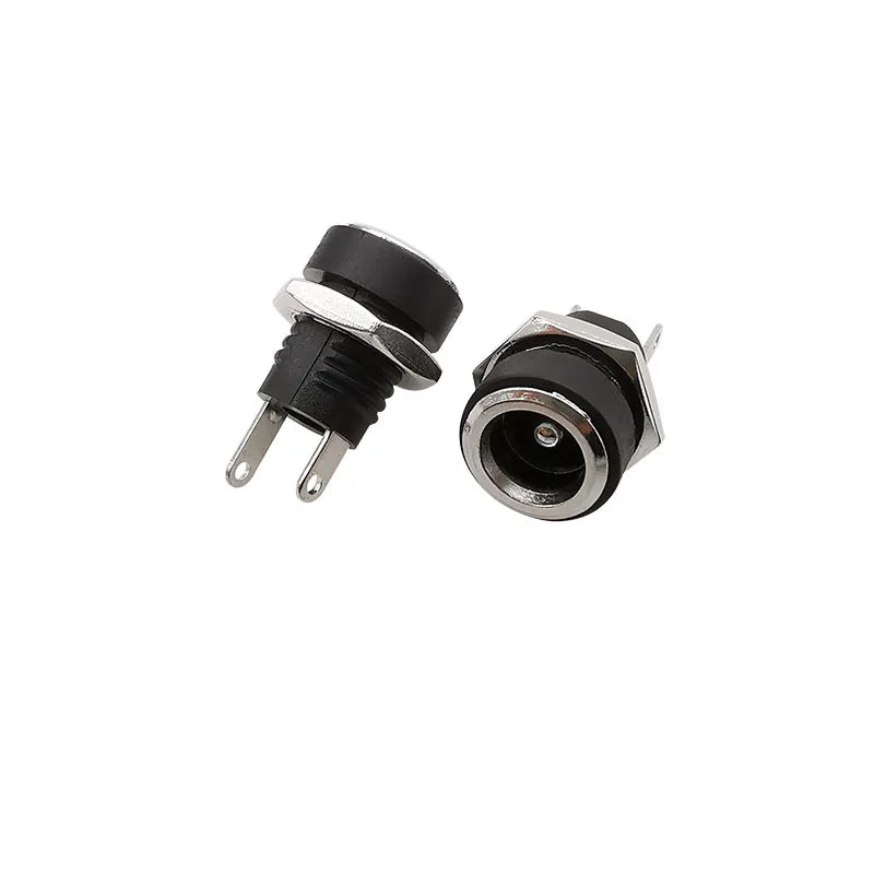 DC-022B 5.5x2.1mm DC Power Jack Female Socket Panel Mount DC Power Connector Richie's