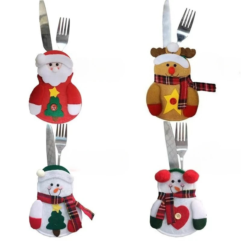 Christmas Cutlery Bags – Festive Silverware Holders & Table Decor Christmas Table Decor Richie's