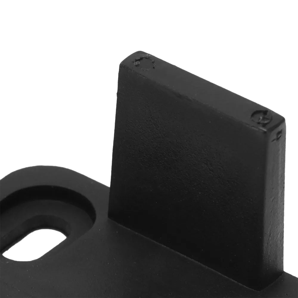 2pcs Adjustable Barn Door Floor Guide Black POM Sliding Door Barn Door Floor Guide Richie's