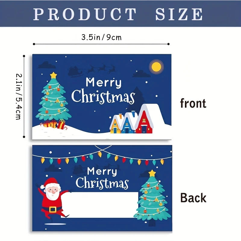 50-Pack Christmas Scratch Cards – Santa Holiday Party Favors Holiday Scratch Cards Richie's