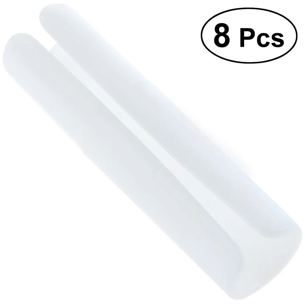 8-Pack Bed Sheet Anti-Slip Clips – Secure Sheets & Covers Bed Sheet Clips Richie's White