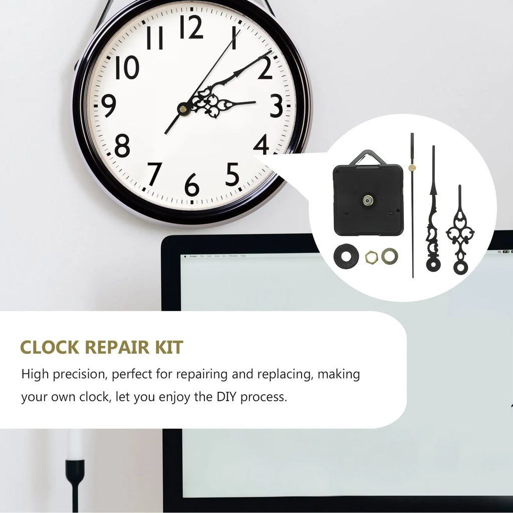 Silent Quartz Wall Clock Movement Replacement Kit Clock Movement Kit Richie's