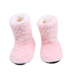 Thick Thermal Velvet Socks – Non-Slip Winter Floor Slipper Socks Thermal Slipper Socks Richie's pink 1XL