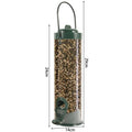 3-Pack Hanging Wild Bird Feeders – Transparent Seed Dispenser Wild Bird Feeder Richie's 1pc