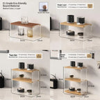 Acrylic Cup Storage Rack – Dust-Proof Tabletop Display Shelf Cup Storage Rack Richie's