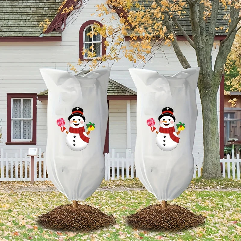 Heavy Duty Winter Frost Cloth Plant Cover with Drawstring Frost Plant Cover Richie's