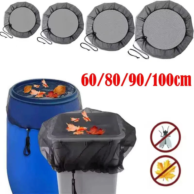 Outdoor Mesh Cover Net for Rain Barrels & Water Tanks 60–100CM Rain Barrel Mesh Cover Richie's