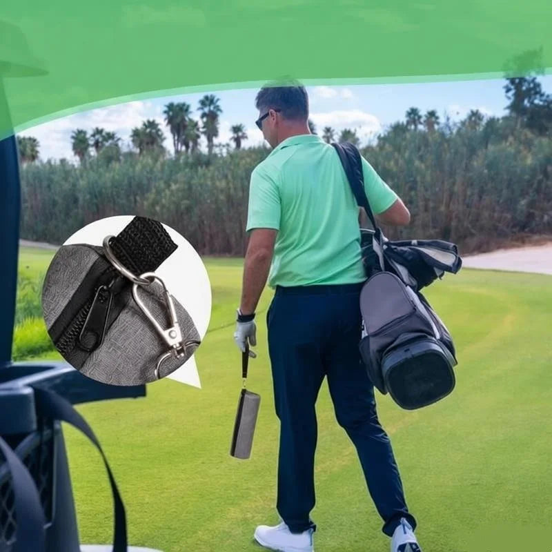 Insulated Golf Cooler Bag | Leakproof Beer Sleeve & Shoulder Strap Insulated Cooler Bag Richie's