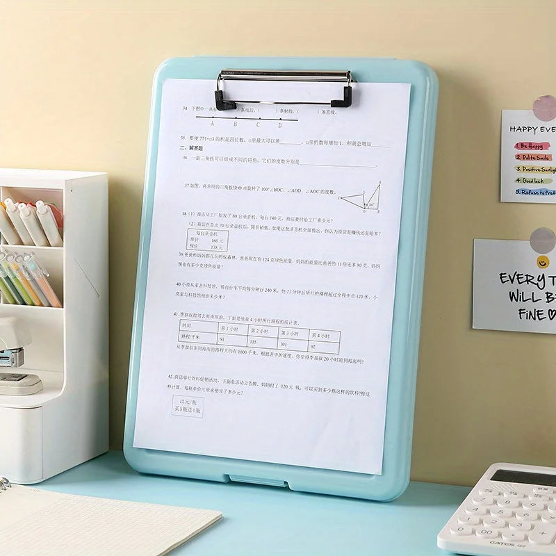 A4 Plastic Folder Organizer & Writing Pad for Documents Folder Organizer Richie's 1pc
