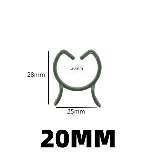 100/200pcs Butterfly Plant Clips Vine & Stem Support Clamps Plant Support Clips Richie's 20MM 200pcs