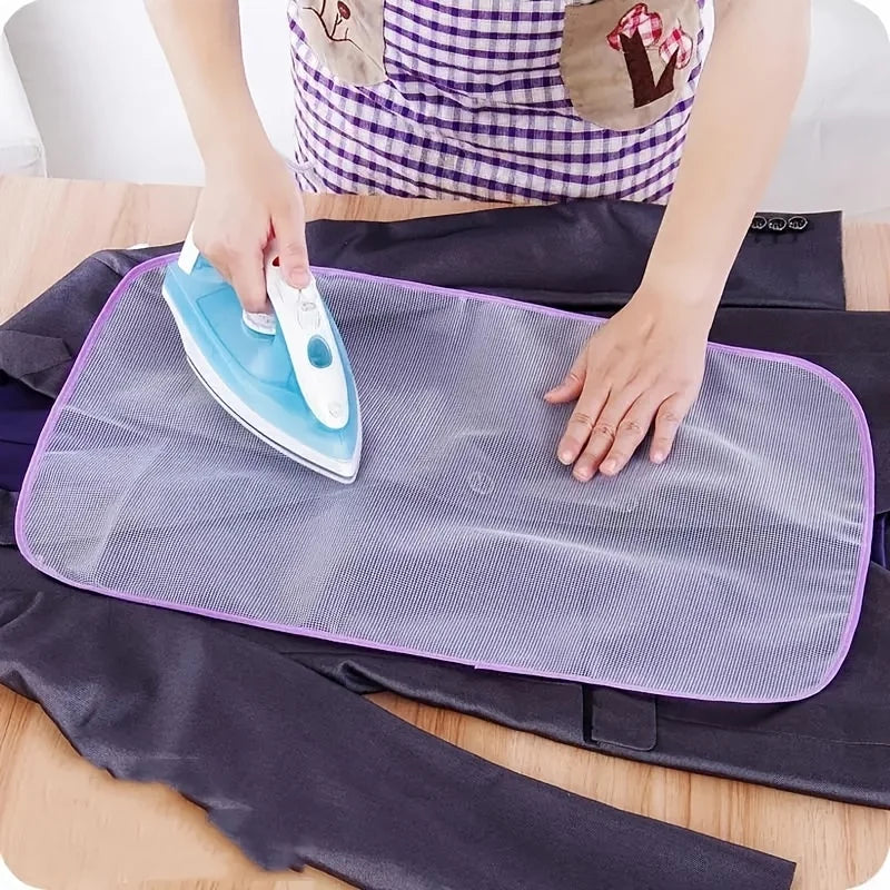 Heat-Resistant Ironing Mat with Hooks – Washable Polyester Ironing Mat Richie's