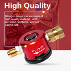 HVAC Nitrogen Purge & Flow Regulator Tool | Cast Iron HVAC Regulator Tool Richie's