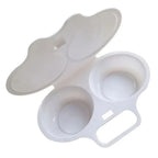 Microwave Egg Steamer – Food-Grade Plastic Egg Cooker Mold Microwave Egg Steamer Richie's