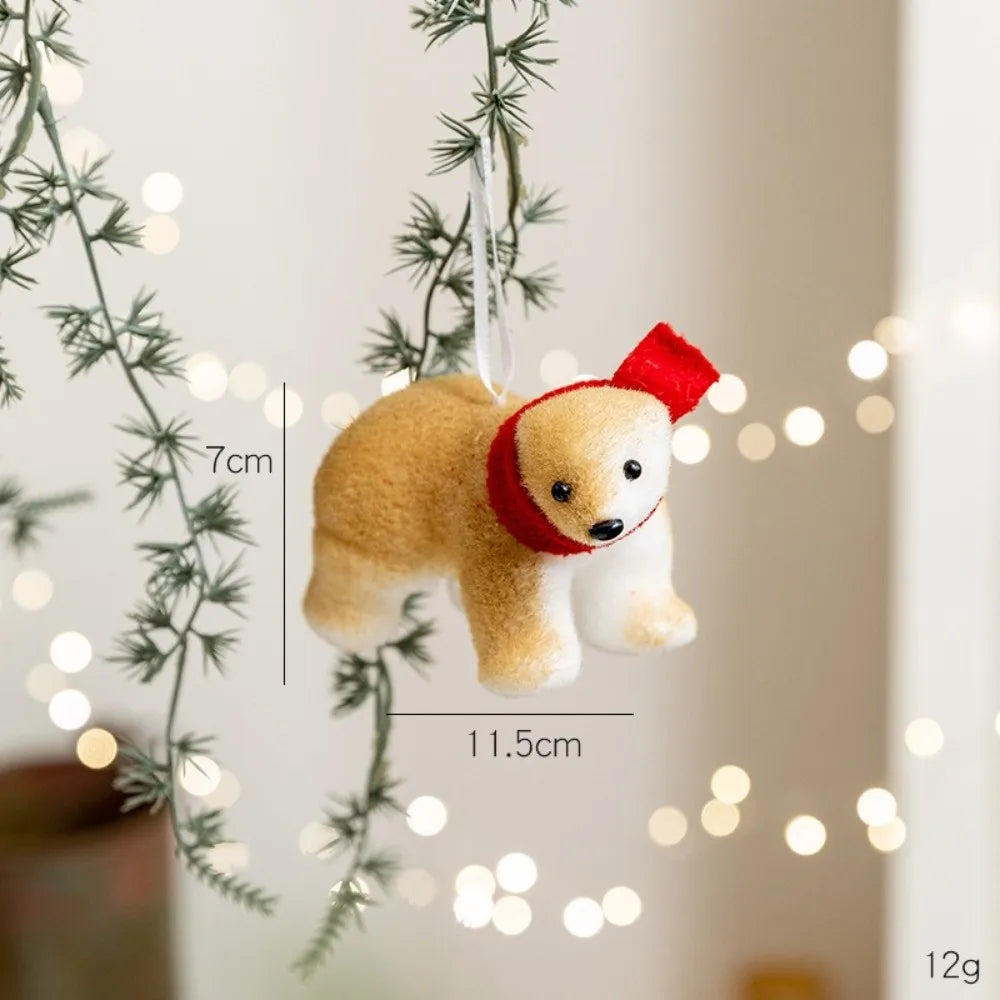 Foam Christmas Squirrel Ornament – Holiday Tree Pendant Decor Christmas Ornament Richie's 3