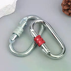 Carbon Steel O-Ring Carabiner 25KN Climbing Safety Lock Buckle Climbing Carabiner Richie's