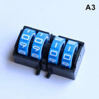 4-Digit Digital Wheel Score Tracker for Board Games & Groups Game Score Tracker Richie's A3