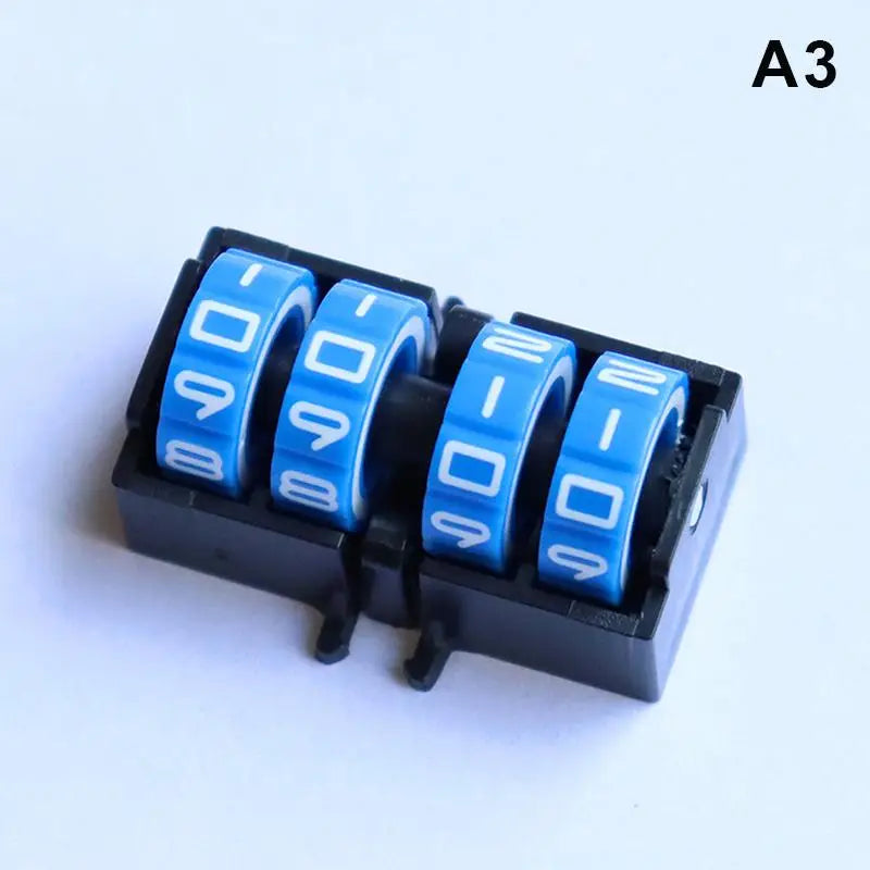 4-Digit Digital Wheel Score Tracker for Board Games & Groups Game Score Tracker Richie's A3