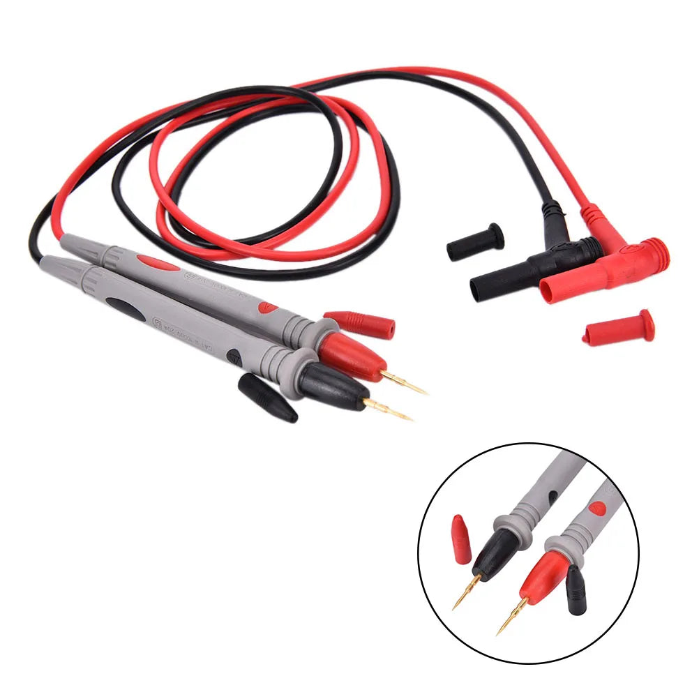 Multimeter Test Leads Gold-Plated Silicone Probe Wire Pen Set Multimeter Test Leads Richie's