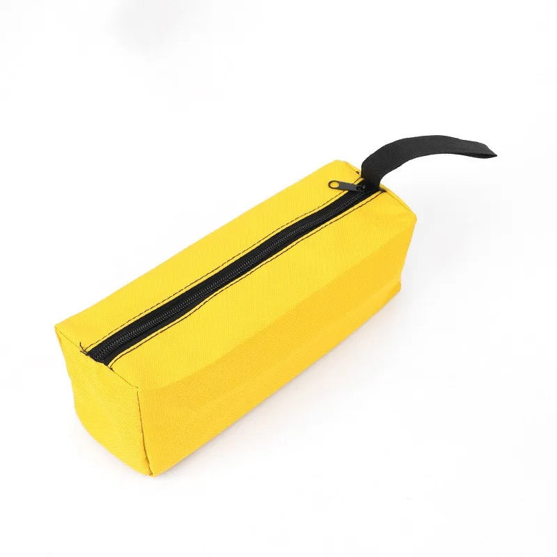 Small Oxford Cloth Tool Bag – Lightweight Handheld Organizer Tool Storage Bag Richie's yellow