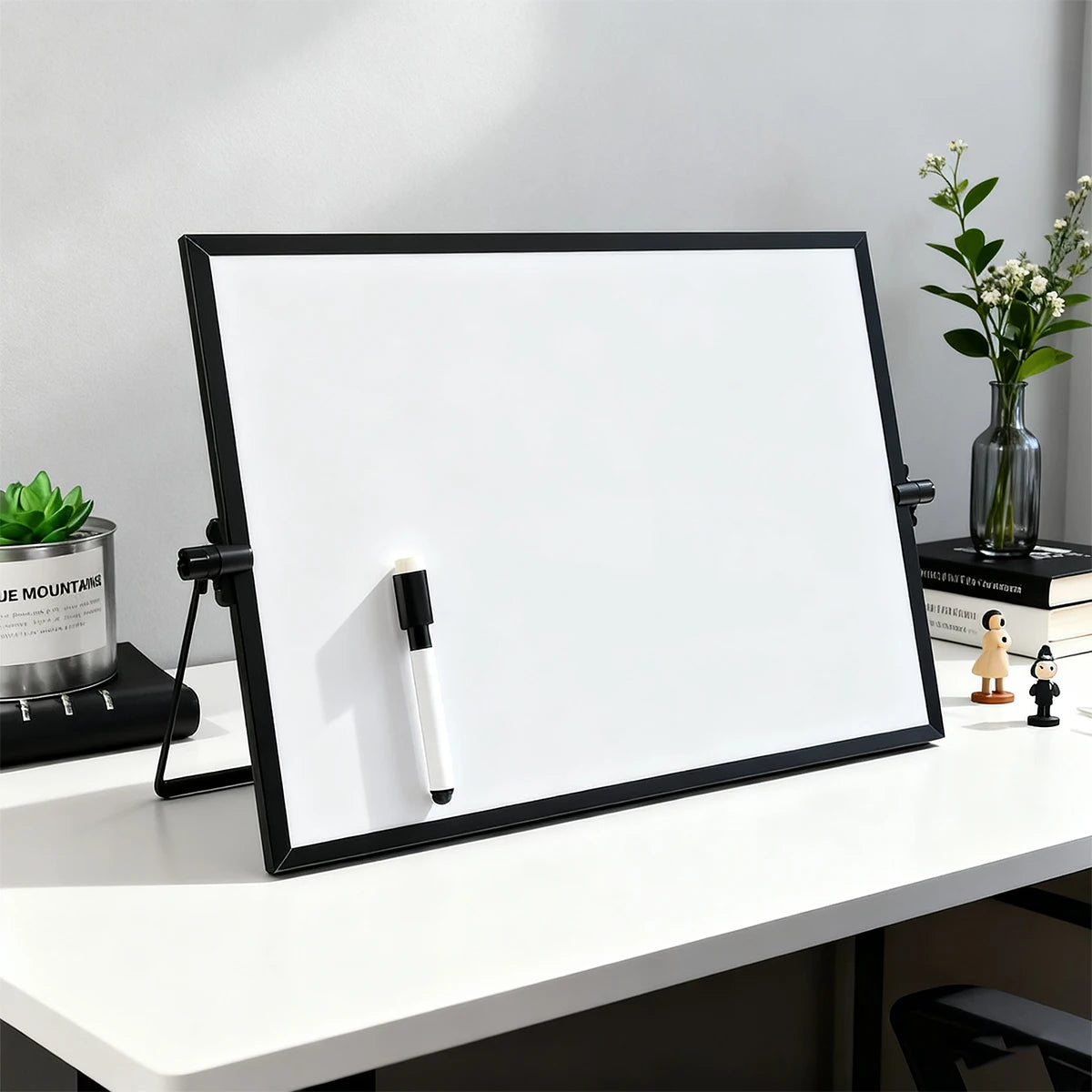 Foldable Desktop Dry Erase Whiteboard with Stand | Home Office Desktop Whiteboard Richie's Default Title
