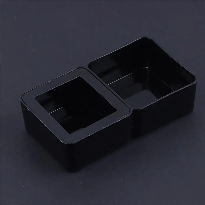 Plastic Reptile Feeding Bowl Anti-Escape Feeder for Snakes & Lizards Reptile Feeder Bowl Richie's Black