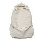 Waterproof Nylon Women's Backpack – Travel & School Bag Women's Backpack Richie's beige white 6866 China Mainland