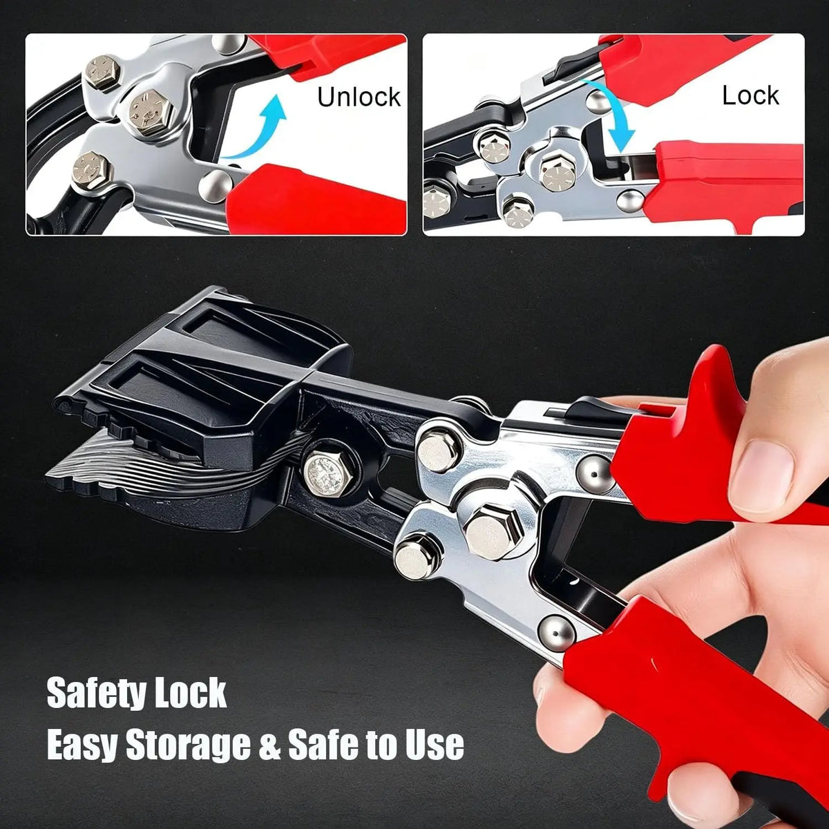 6-Inch Hand Seamer Tool – Heavy-Duty Sheet Metal Bender Pliers Sheet Metal Seamer Richie's