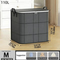 Large Foldable Storage Bag for Clothes, Blankets & Bedding Foldable Storage Bag Richie's 110L