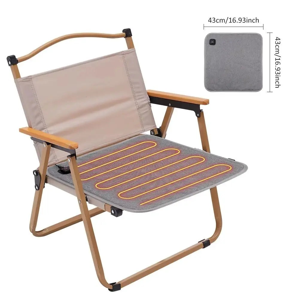 USB Heated Seat Cushion – 3 Temps, Waterproof, Anti-Slip Mat Heated Seat Cushion Richie's