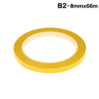 Self-Adhesive Grid Marking Tape 5/8mm 66M – PET Positioning Tape Marking Tape Richie's 8mm Dark yellow