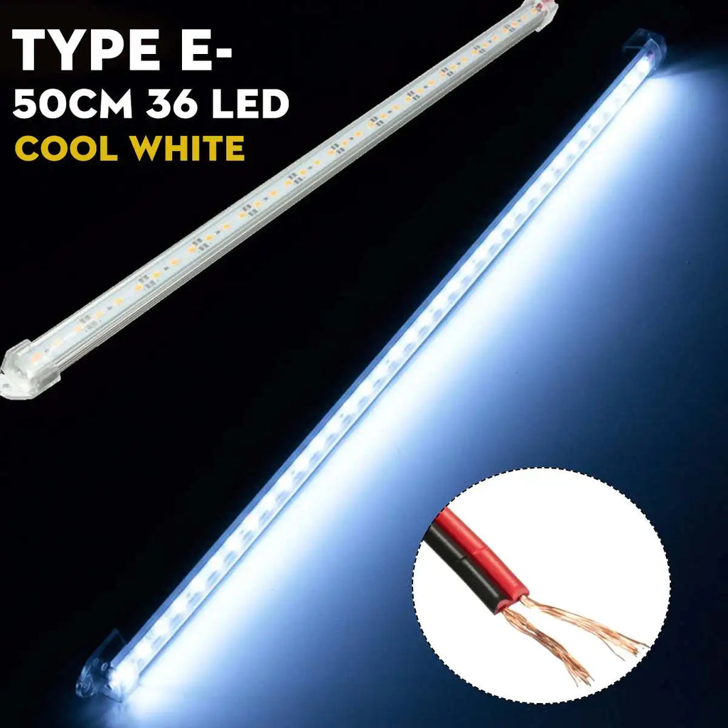 50cm 12V LED Light Bar – Car Van Truck Boat Camper Interior LED Interior Light Bar Richie's