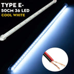 50cm 12V LED Light Bar – Car Van Truck Boat Camper Interior LED Interior Light Bar Richie's