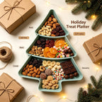 Christmas Tree Silicone Serving Tray – Holiday Snack Platter Silicone Serving Tray Richie's