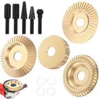 Wood Carving Disc Set – Angle Grinder Grinding Wheel & Burr Rasp Wood Carving Disc Set Richie's